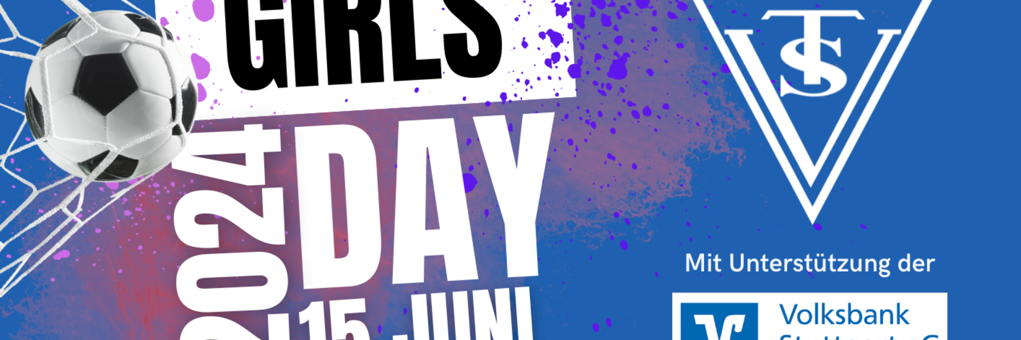 GirlsDay 2024 - Kick mit uns – Fußball für Mädchen
