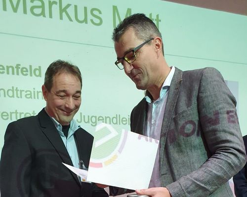 Markus Matt erhält DFB-Ehrenamtspreis