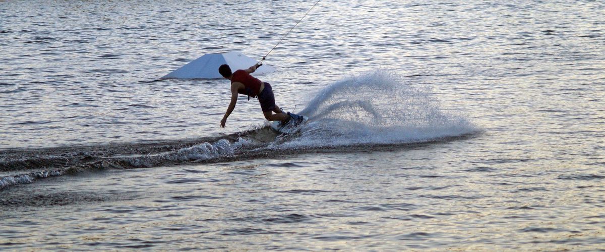 Wakeboarden am Gufi See