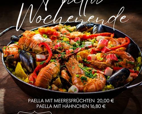 Paella am Wochenende