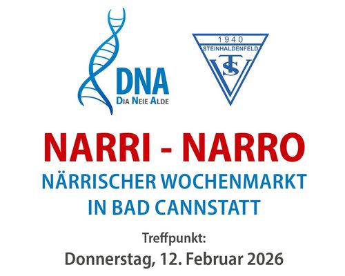 DNA im Februar l | Närrischer Wochenmarkt