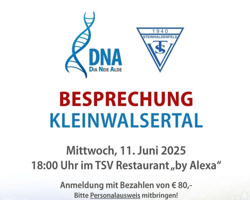 DNA im Juni | Besprechung Kleinwalsertal